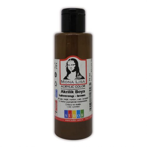 Mona Lisa Akrilfesték Barna 70 ml