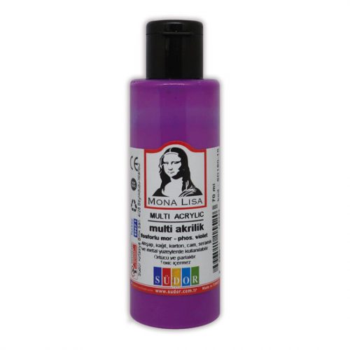 Mona Lisa Akrilfesték Neon Lila 70 ml