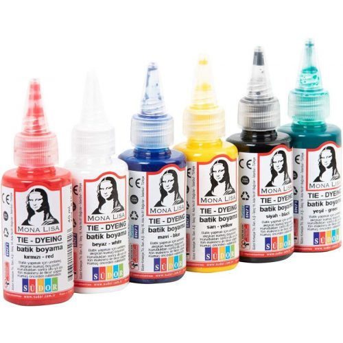 Mona Lisa Textilfesték Készlet Tie Dye 6x40 ml