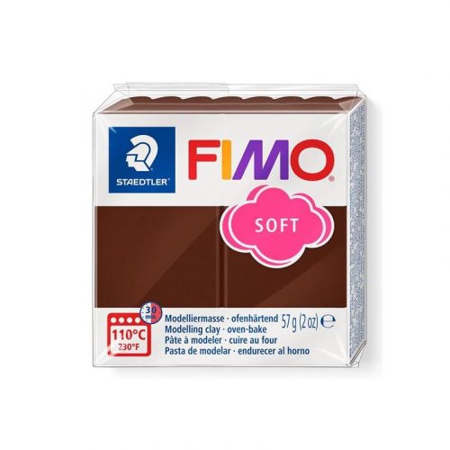 Fimo Süthető Gyurma Soft 57 gramm Csokoládé