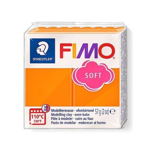 Fimo Süthető Gyurma Soft 57 gramm Mandarin