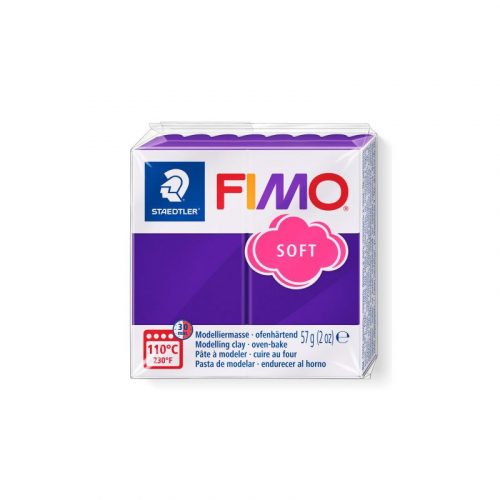 Fimo Süthető Gyurma Soft 57 gramm Szilva