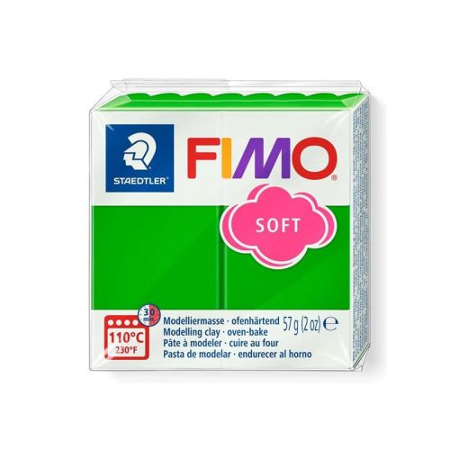 Fimo Süthető Gyurma Soft 57 gramm Trópusizöld