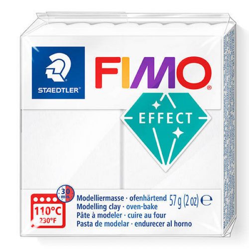 Fimo Süthető Gyurma 57 gramm Áttetsző Fehér