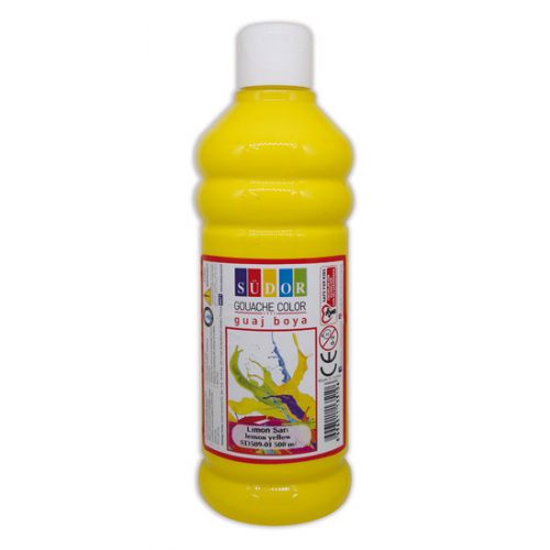 Südor Tempera 500 ml Citromsárga