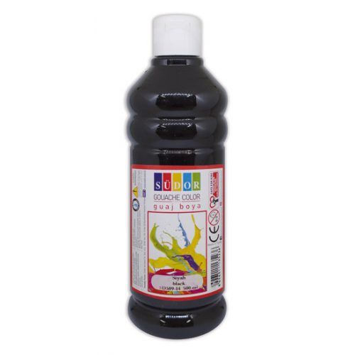 Südor Tempera 500 ml Fekete