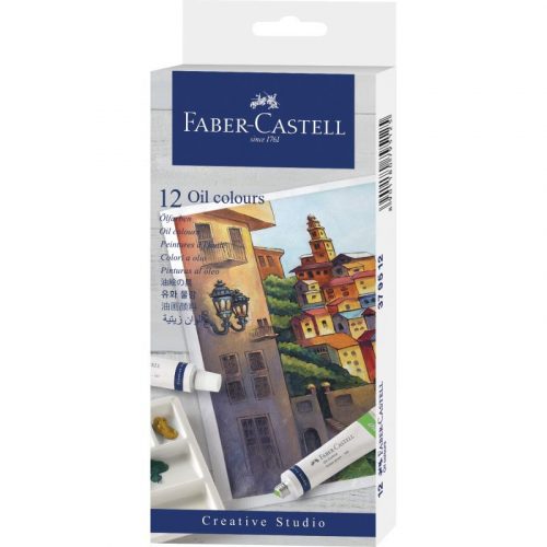 Faber-Castell AG Creative Studio Olajfesték Készlet Tubusos 12 darab x 9 ml