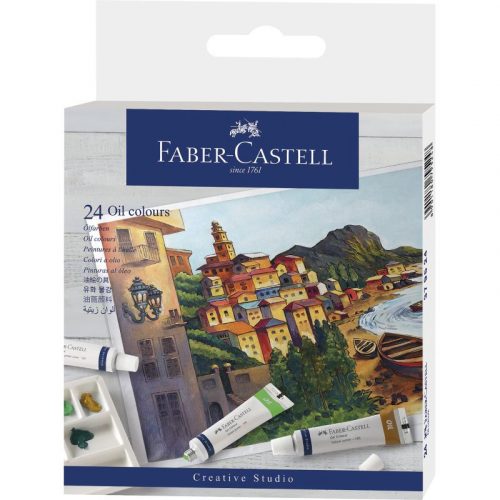 Faber-Castell AG Creative Studio Olajfesték Készlet Tubusos 24 darab x 9 ml